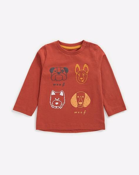 Mothercare Printed Crew-Neck T-shirt