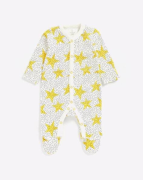 Mothercare Star Print Sleepsuit