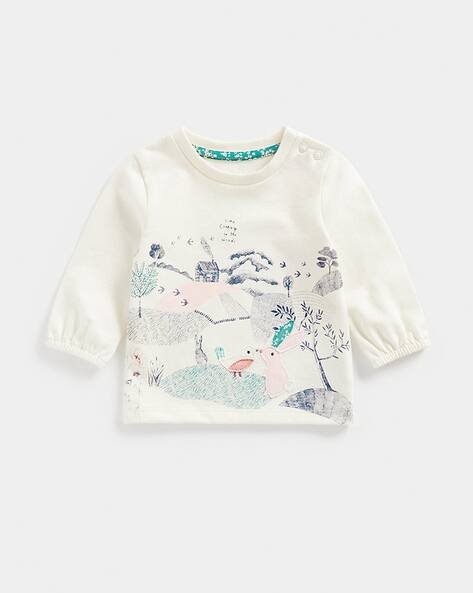 Mothercare Graphic Print Crew-Neck Sweatshirt