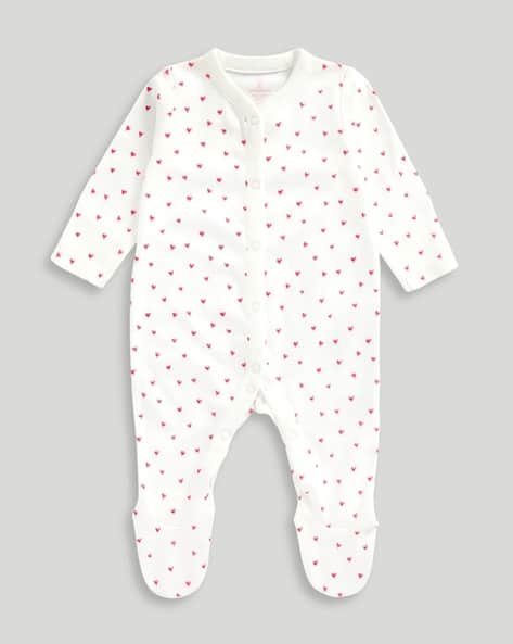 Mothercare Infants Micro Print Cotton Romper