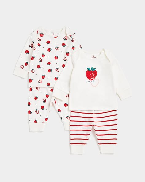 Mothercare Pack of 2 Printed Night Suits