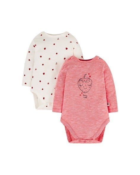 Mothercare Pack of 2 Printed Onesies