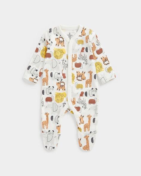 Mothercare Printed Cotton Sleepsuit