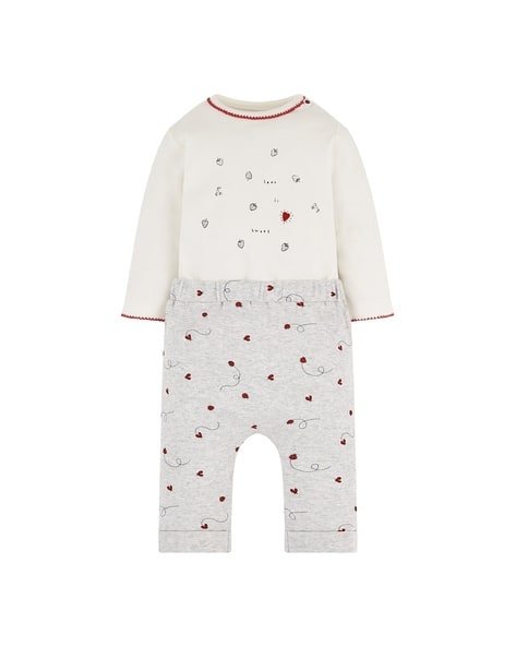 Mothercare Printed T-shirt & Pants Set