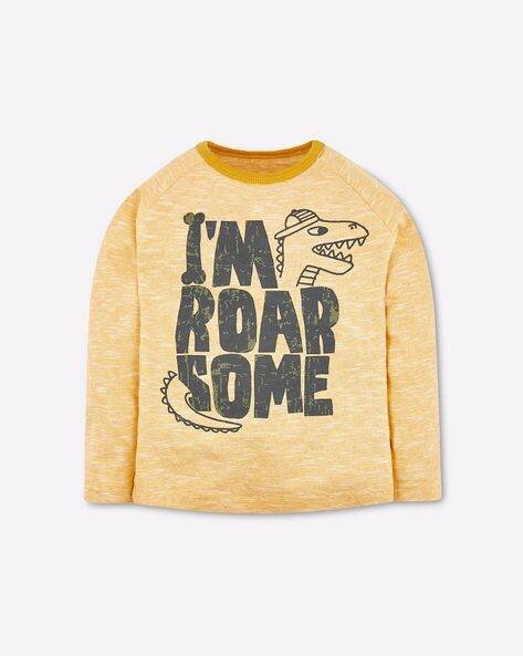 Mothercare Heathered Graphic Print T-shirt