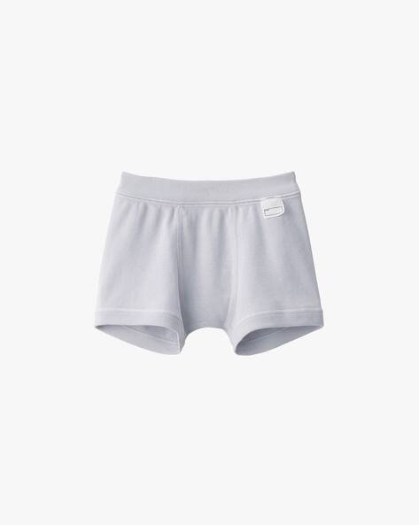 MUJI Indian Cotton Rib-Knit Boxer Briefs