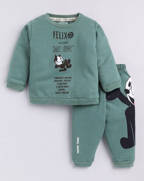 Mumbl Jumbl Graphic Print T-Shirt & Pants Set