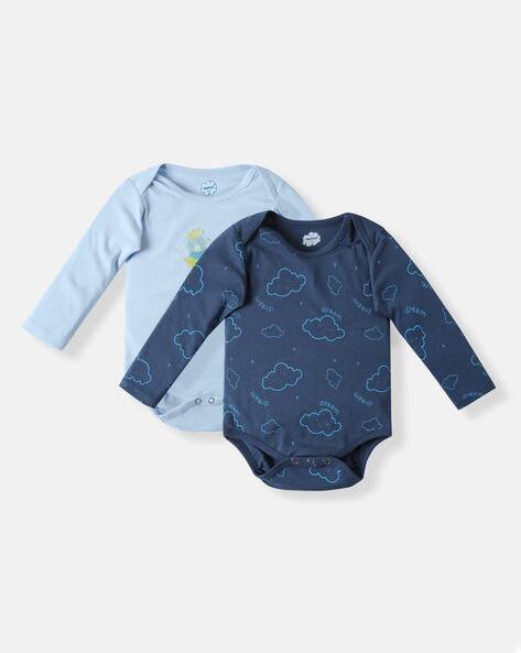 NAUTI NATI Pack of 2 Cotton Graphic Rompers