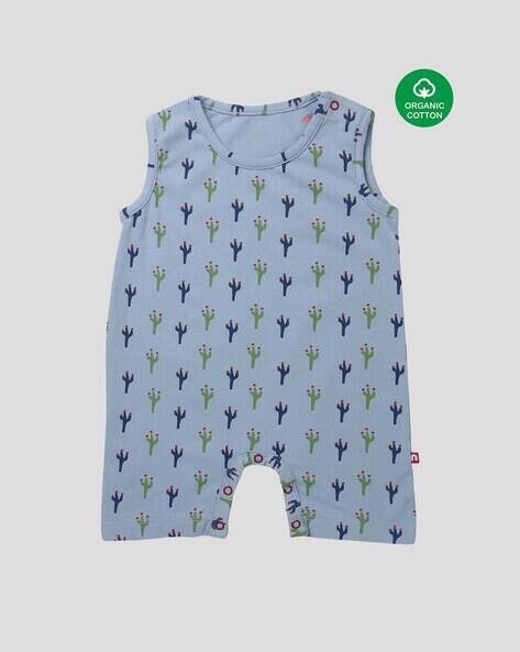 NINO BAMBINO Round-Neck Sleeveless Rompers