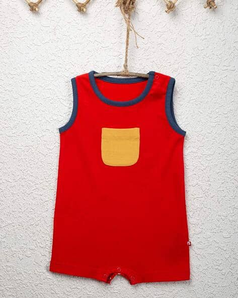 NINO BAMBINO Onesies with Patch Pocket