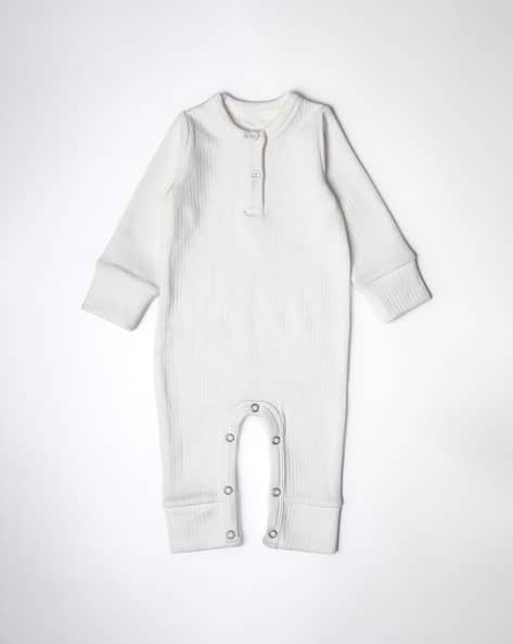 NINO BAMBINO Round-Neck Full-Length Rompers