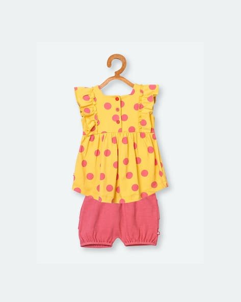 NINO BAMBINO Organic Cotton Top with Shorts