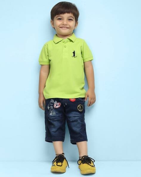 Nusyl Graphic Print Polo T-shirt