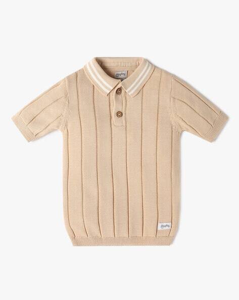 PLAYDAY Boys Striped Regular Fit Polo T-Shirt