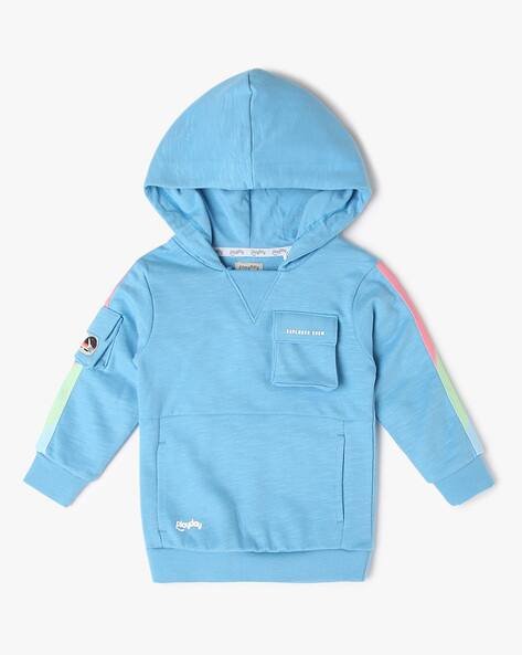 PLAYDAY Boys Kangaroo Pocket Regular Fit Hoodie