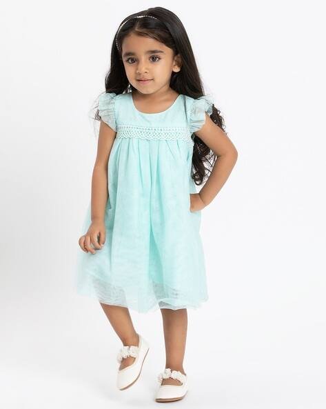 PLAYDAY Girls Embellished A-Line Dress