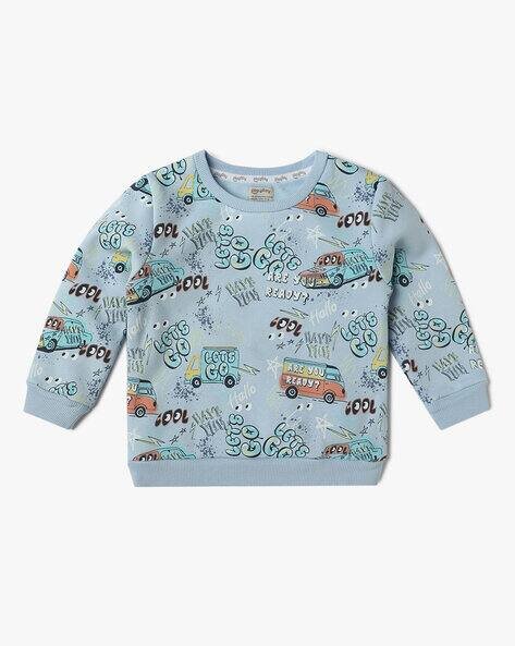 PLAYDAY Graphic Print Round-Neck Sweatshirt