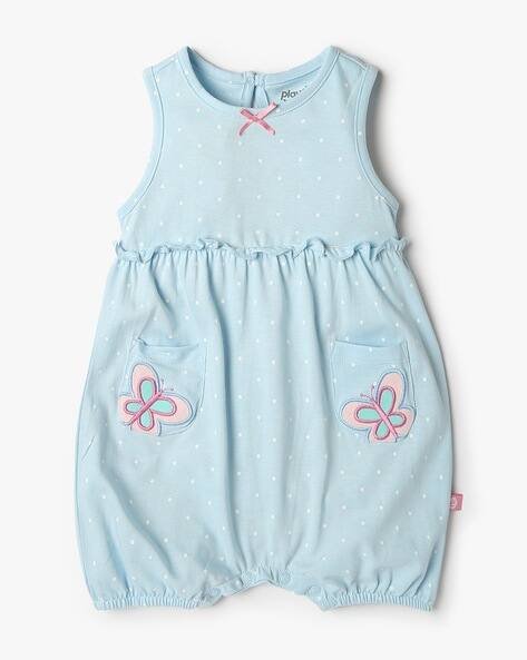 PLAYDAY Polka-Dot Regular Fit Romper