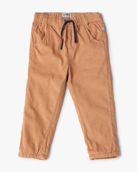 PLAYDAY Boys Winter Corduroy Pants with Jersey Lining