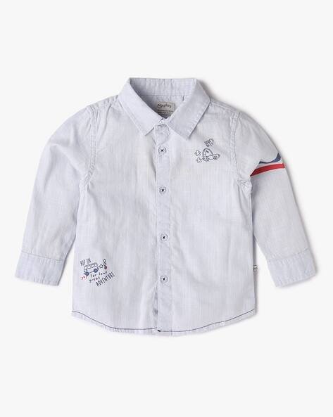 PLAYDAY Boys Placement Print Regular Fit Shirt