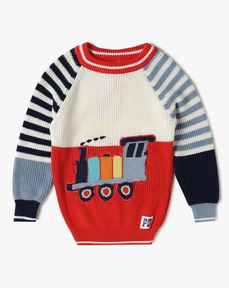 PLAYDAY Boys Colourblock Sweater