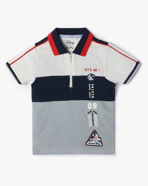 PLAYDAY Boys Disney Regular Fit Polo T-Shirt