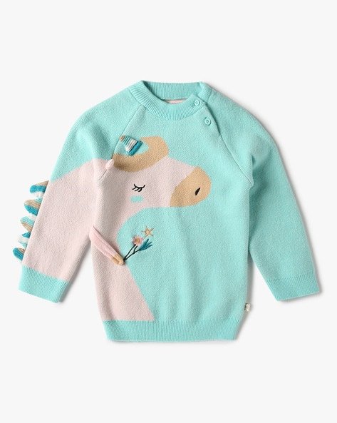 PLAYDAY Unicorn Pattern Sweater