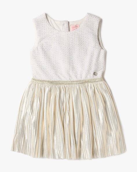 PLAYDAY Girls Regular Fit Fit & Flare Dress