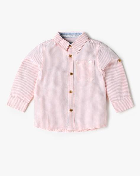 PLAYDAY Boys Striped Relaxed Fit Shirt