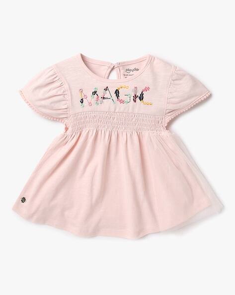 PLAYDAY Embroidered Fit & Flare Dress