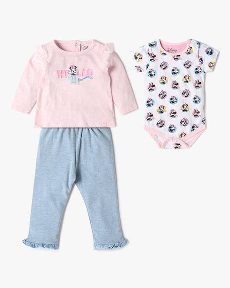 PLAYDAY Minnie Mouse Print T-Shirt Set
