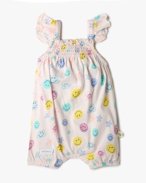 PLAYDAY Printed Regular Fit Romper