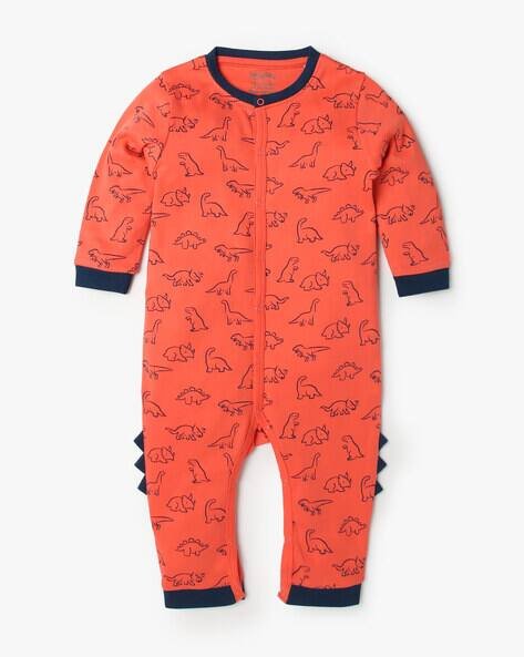 PLAYDAY Boys Graphic Print Rompers