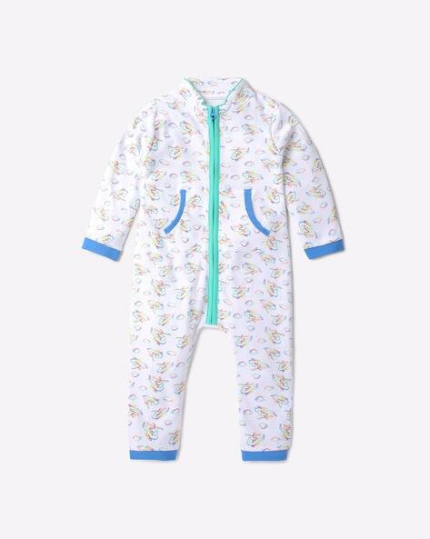 PLAYDAY Helicopter Print Zip-Front Romper
