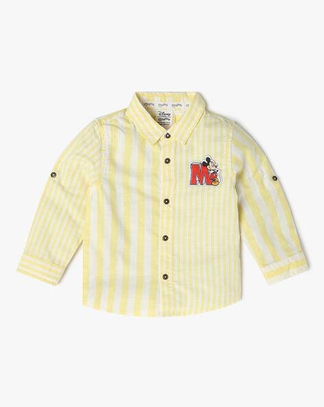PLAYDAY Boys Micky Mouse Print Shirt