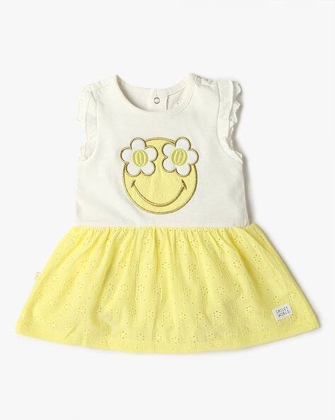 PLAYDAY Schiffli Embroidered Romper