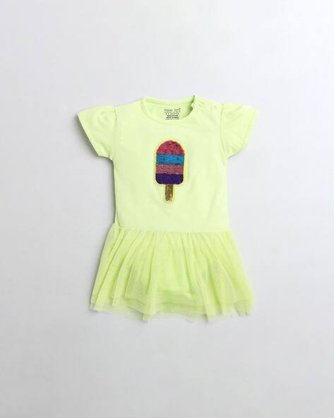 POLKA TOTS Embellished Round-Neck Onesies
