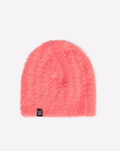 RIO GIRLS Girls Fur Textured Beanie