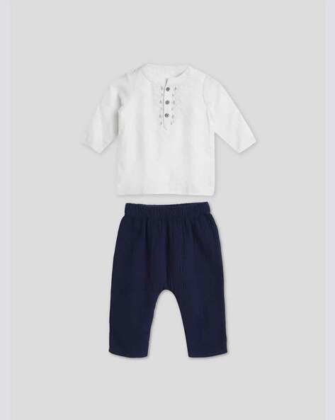 Somersault Boys Cotton Kurta & Pants Set