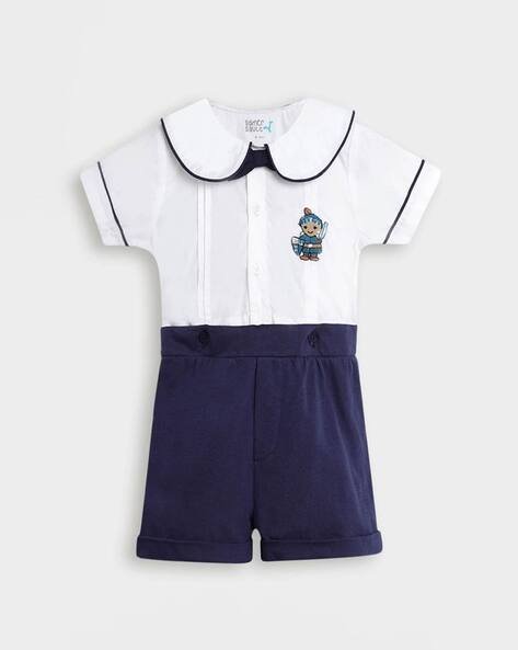 Somersault Solid Rompers