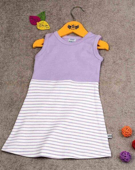 Spenitt Striped A-Line Dress