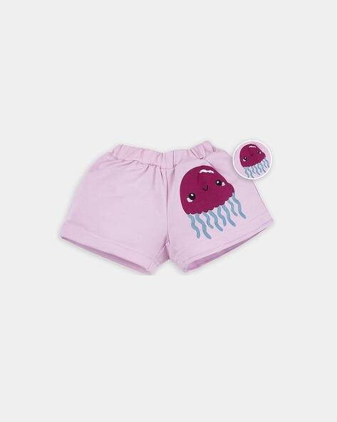 Sweetie Pie Graphic Print Shorts with Elasticated Waist