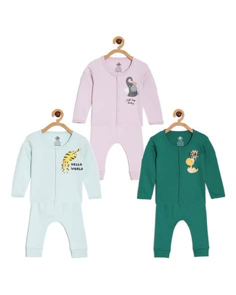 THE MOM STORE Pack of 3 Pyjama Set