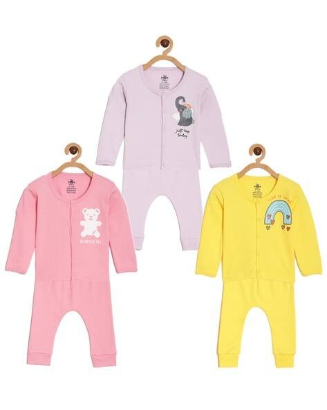 THE MOM STORE Set of 2 Top & Pyjamas Set