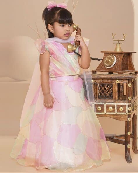 TITRIT Embellished Lehenga Choli Set