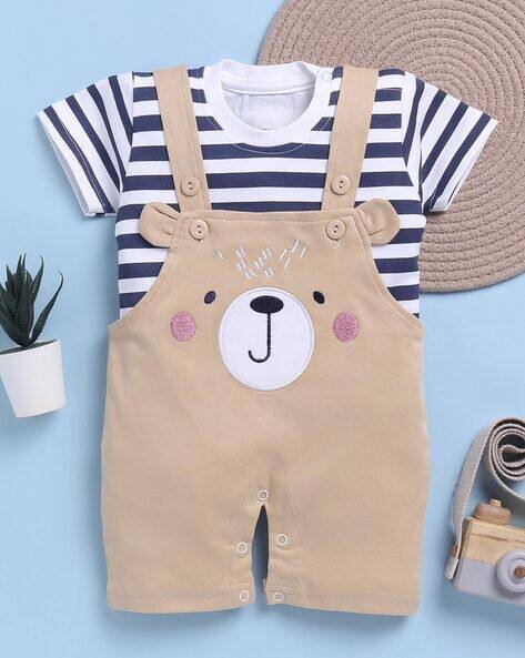 TOONYPORT Cotton Graphic Print Rompers
