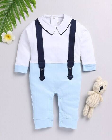 TOONYPORT Unisex Colourblock Rompers