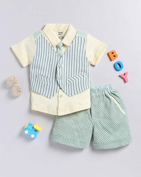 TOONYPORT Graphic Print Shorts & Shirt Set