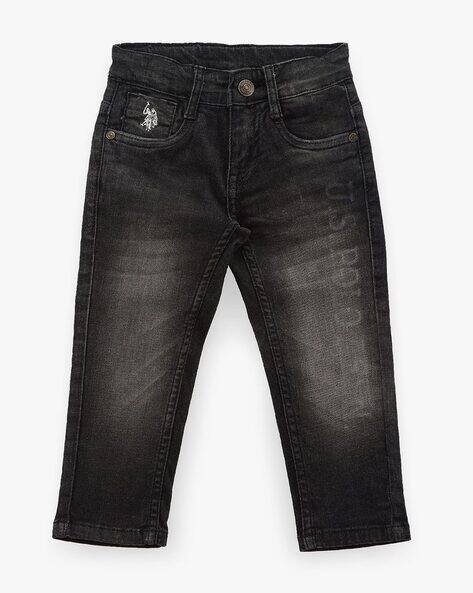 U.S. Polo Assn. Boys Lightly Washed Regular Fit Jeans