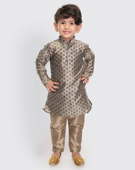 Vastramay Sishu Printed Kurta & Pyjamas Set